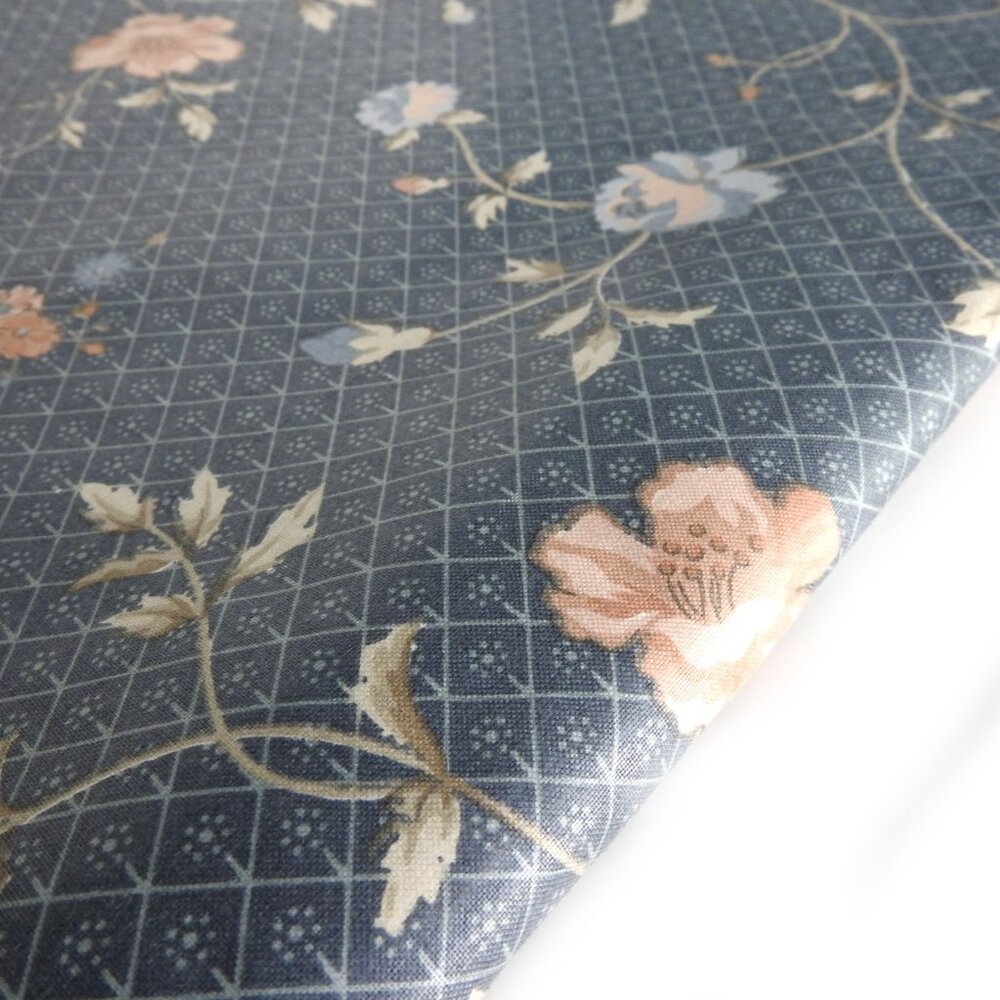 1985 Chintz Glazed Cotton Upholstery Fabric by Millbrook Wallcoverings Essex